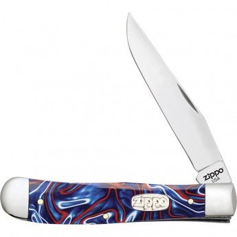 Нож перочинный ZIPPO PATRIOTIC KIRINITE SMOOTH TRAPPER + ЗАЖИГАЛКА 50511_207